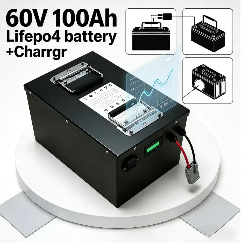 60V LiFePO4 Batterie 100Ah/120 – 72V 40Ah Lifepo4 Battery Pack Bewertung und Preis